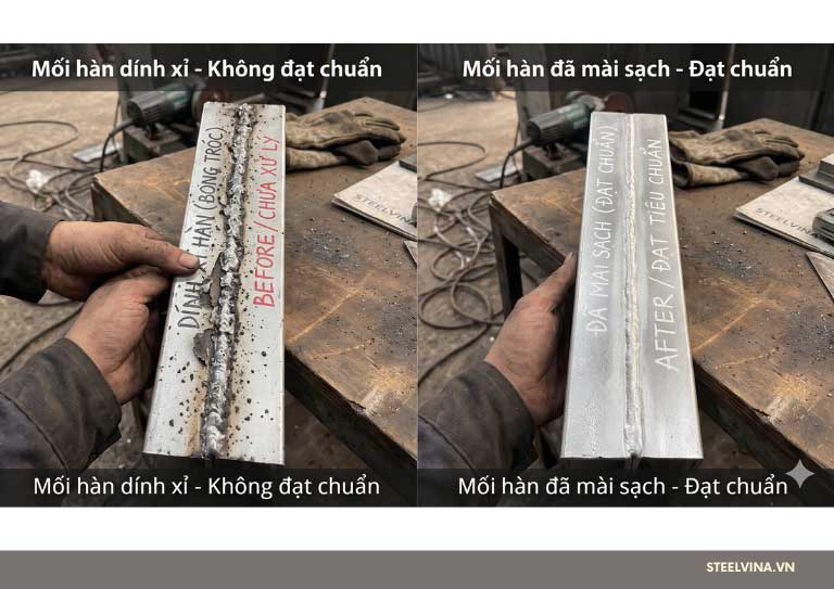 ảnh hưởng của gỉ hàn đến chất lượng mạ kẽm nhúng nóng