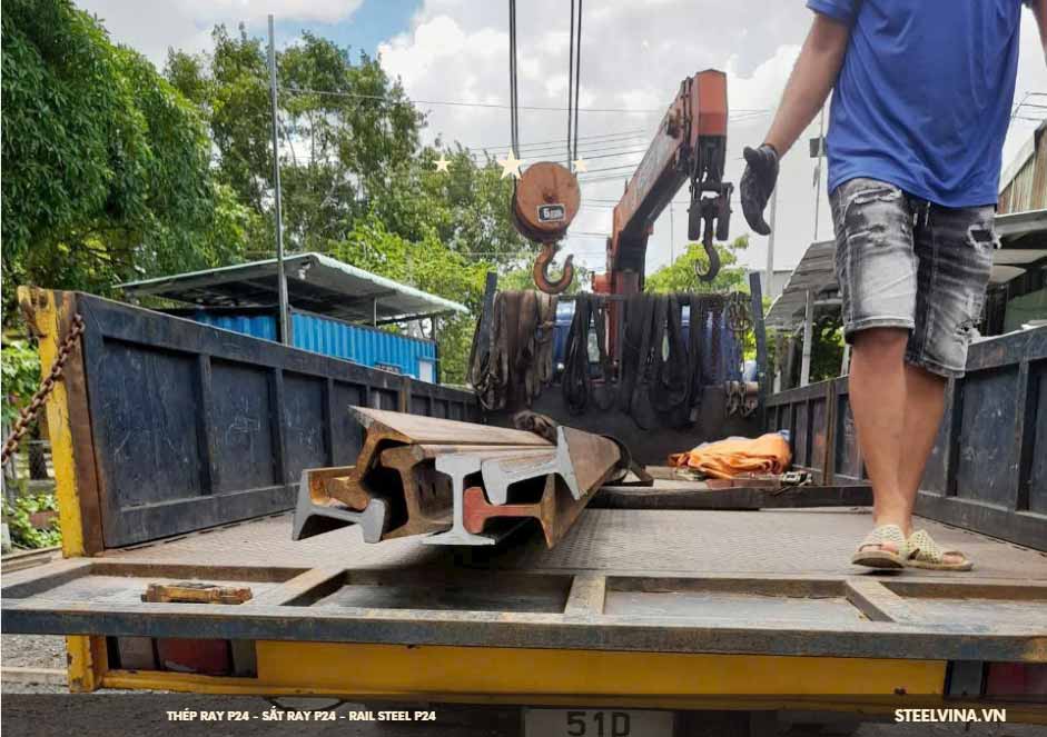 bảng báo giá thép ray p24 hàng đen