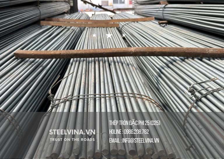 báo giá thép tròn dặc phi 25