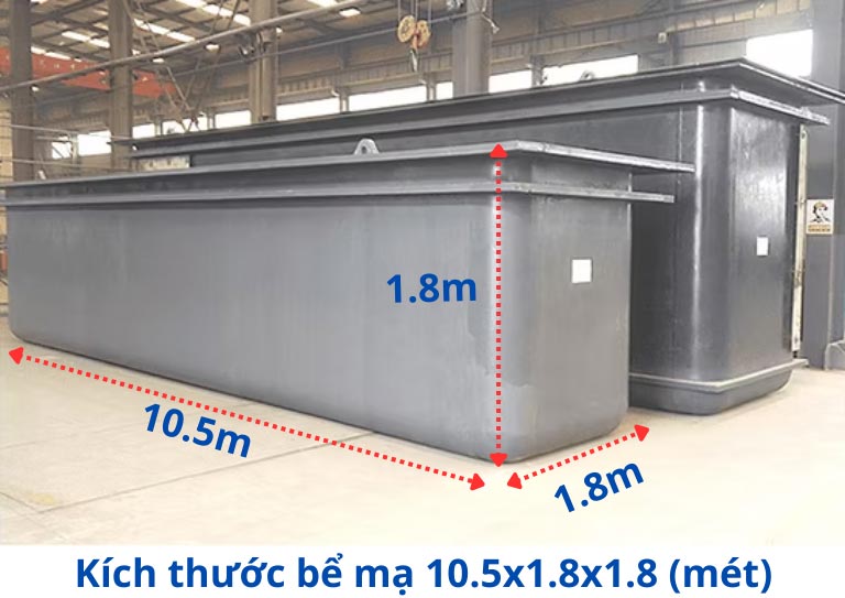 bể mạ kẽm nhúng nóng