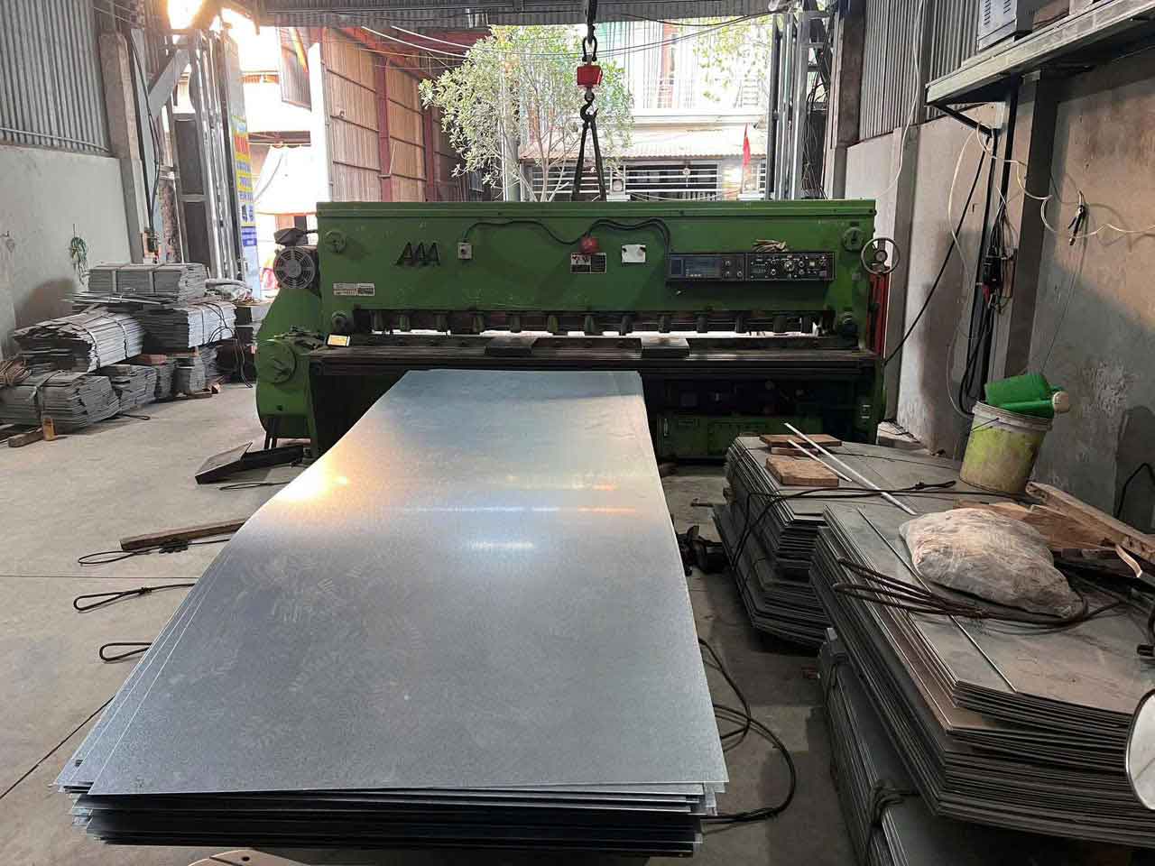 các phương pháp cắt thép tấm