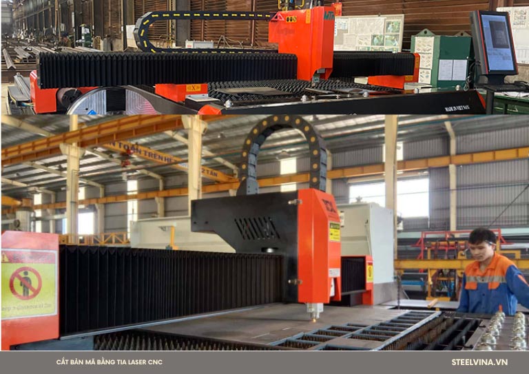 cắt bản mã bằng tia laser