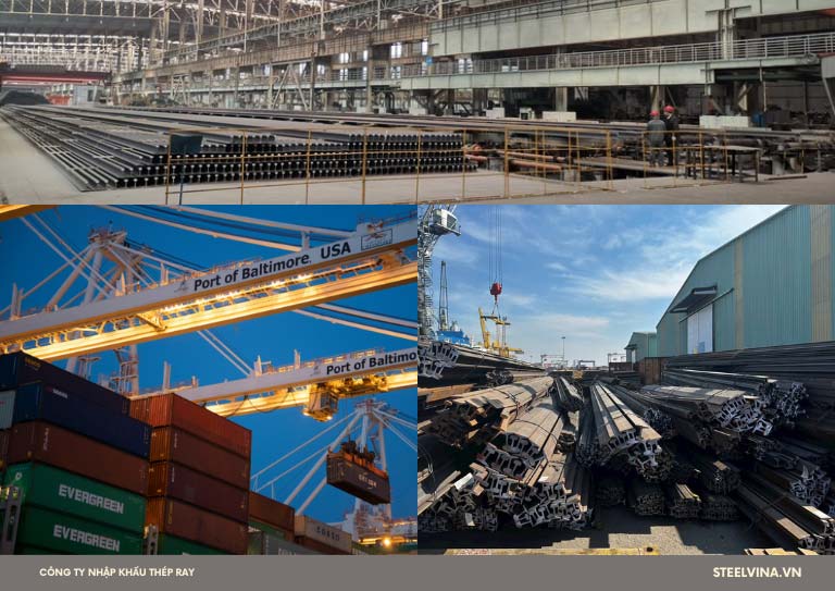 công ty nhập khẩu thép ray