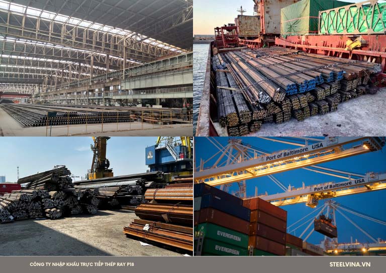 công ty nhập khẩu thép ray p18