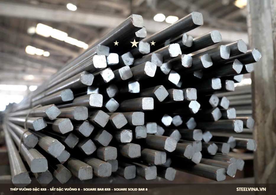 công ty sản xuất thép vuông đặc 8x8