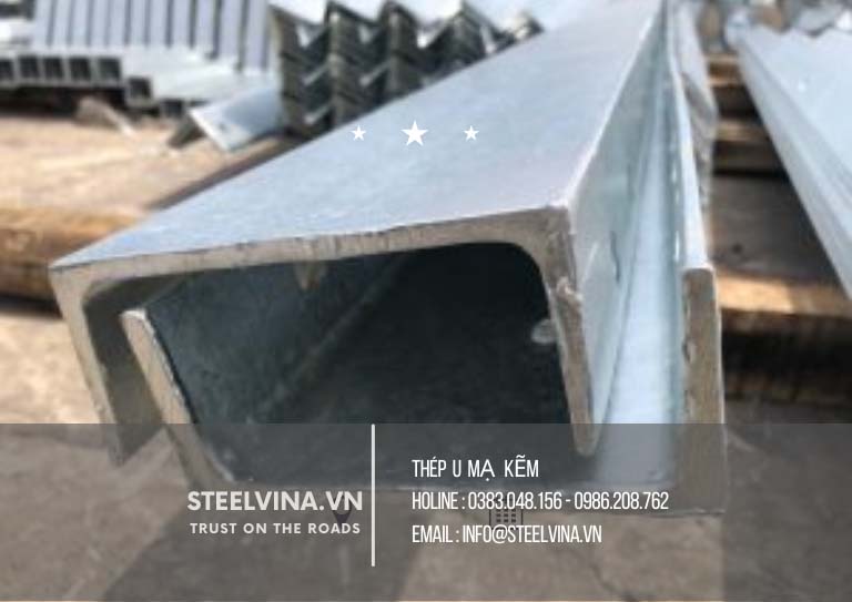 công ty thép u mạ kẽm nhúng nóng