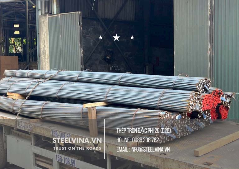 cung cấp thép tròn đặc phi 25