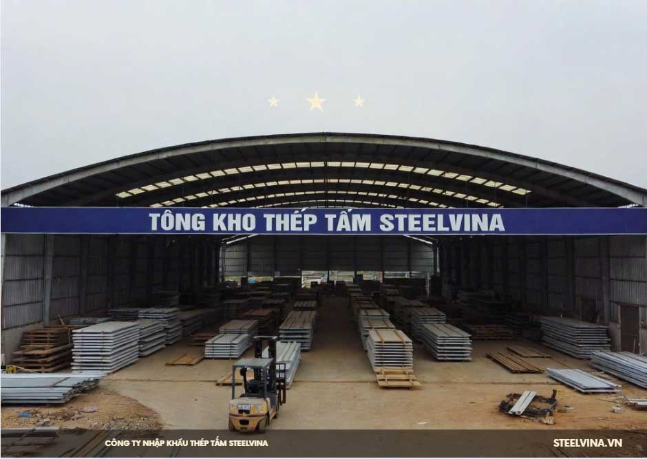 Địa chỉ nhập khẩu thép tấm trực tiếp steelvina