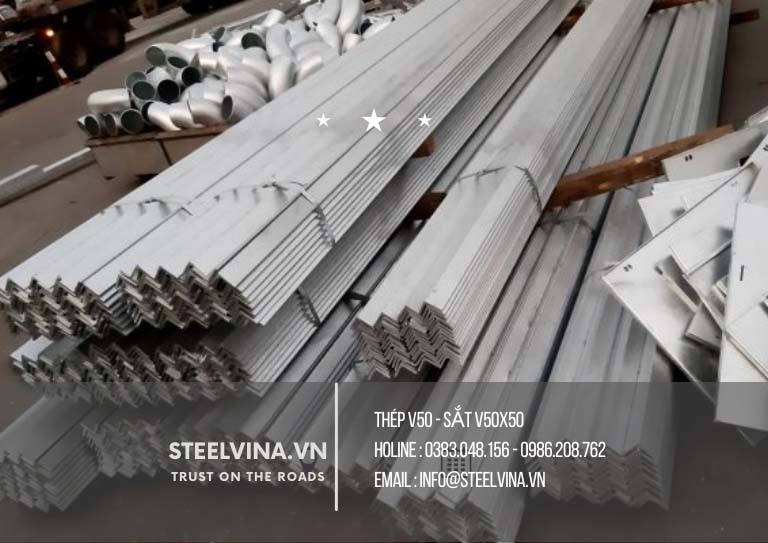 đơn giá thép V50 mới nhất 2025