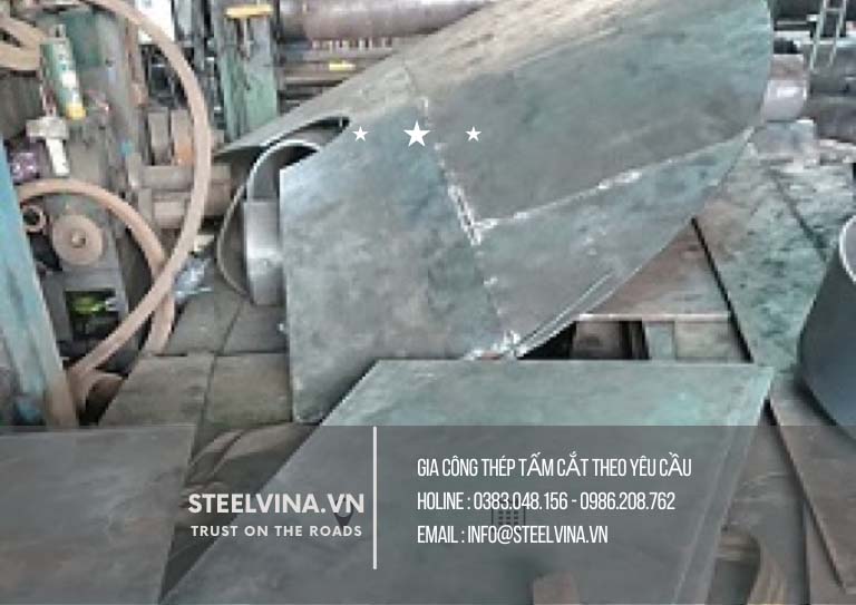 gia công cắt thép tấm