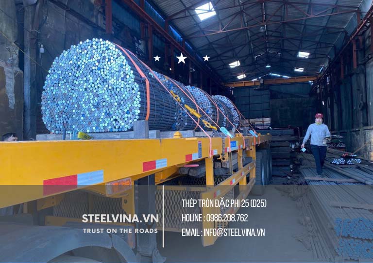 gia công cắt thép tròn đặc phi 25 theo yêu cầu