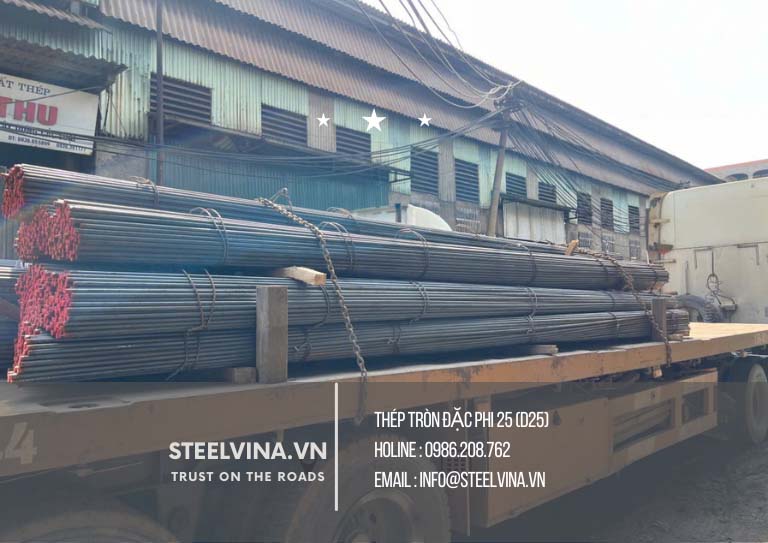 gia công thép tròn đặc phi 25