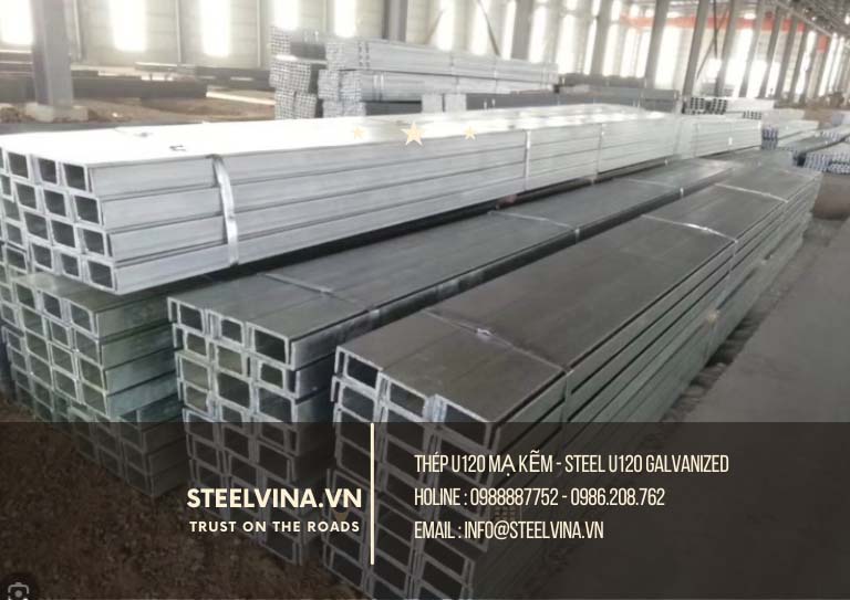 gia công thép u120 mạ kẽm