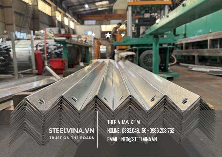 gia công thép V chấn nhúng nóng theo yêu cầu