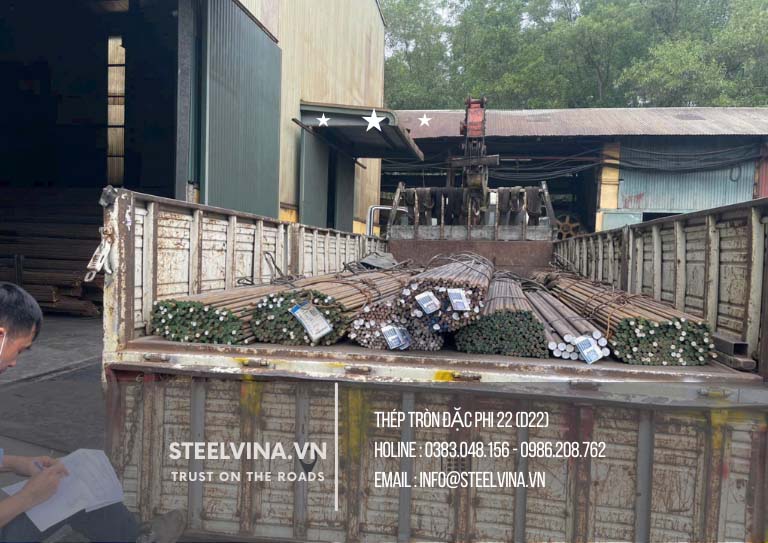 giá thép tròn đặc phi 22