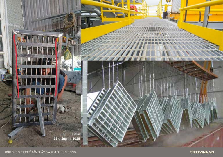grating mạ kẽm nhúng nóng