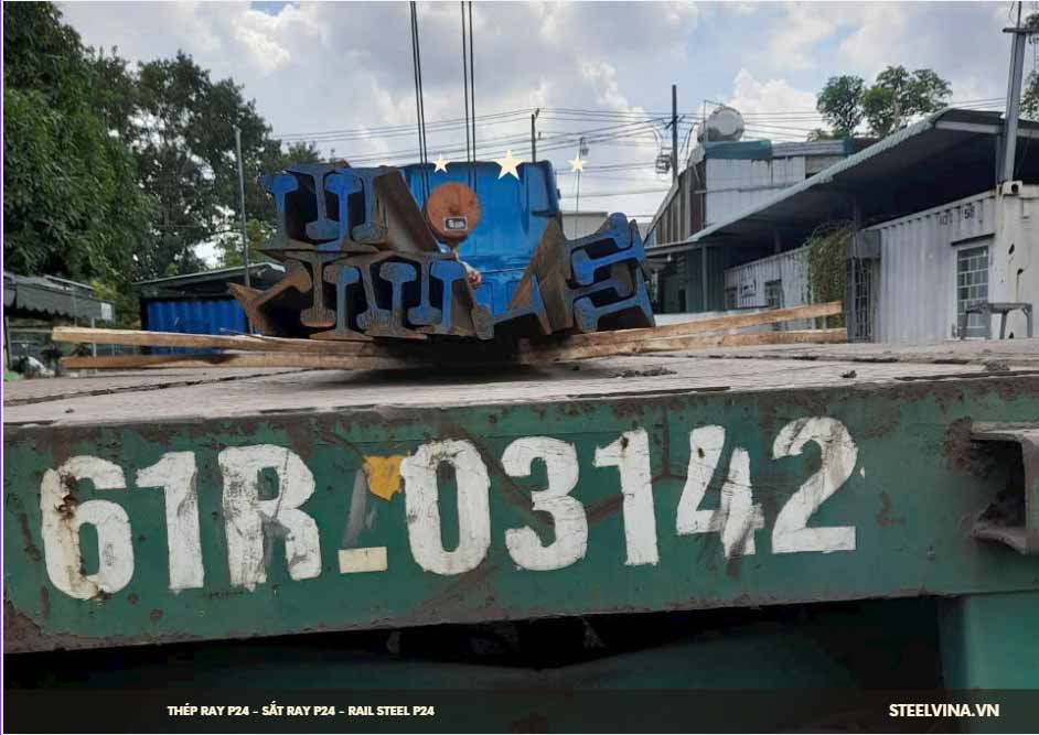 mua thép ray P24 ở đâu giá rẻ tại kho tphcm