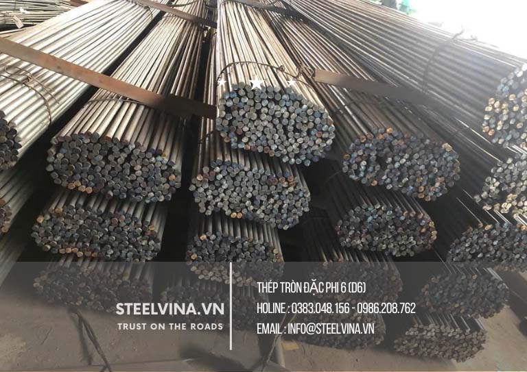 mua thép tròn đặc phi 6 ở đâu giá rẻ