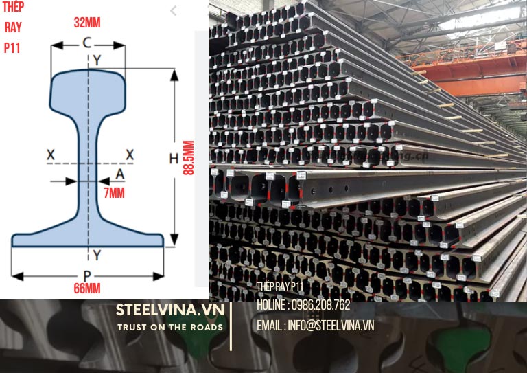 nhà cung cấp thép ray p11