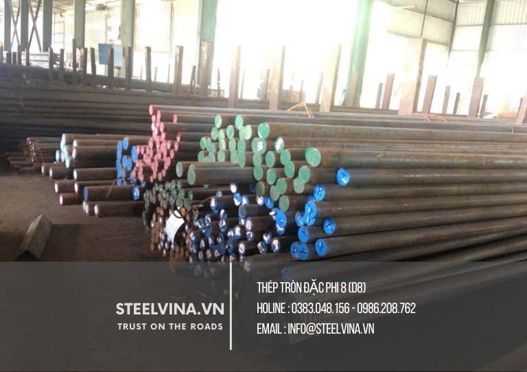 nhà cung cấp thép tròn đặc phi 8