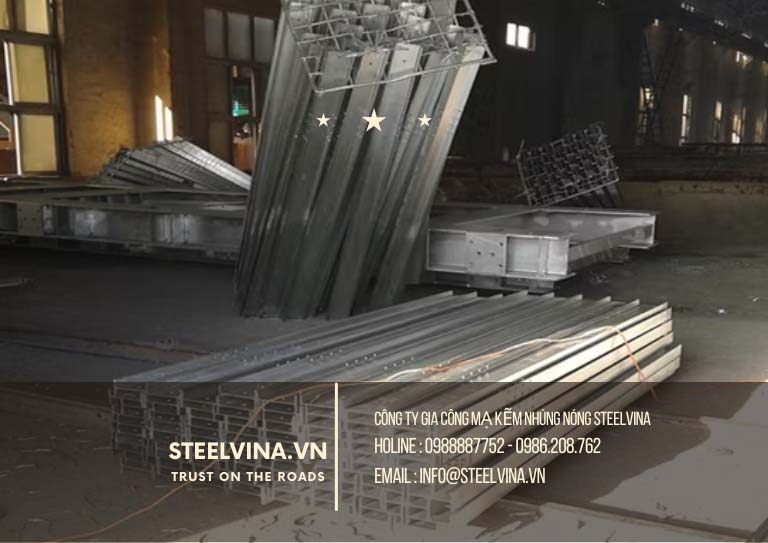 nhà máy mạ kẽm nhúng nóng steelvina