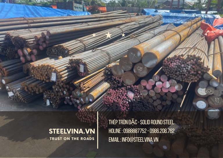 nhập khẩu thép tròn đặc