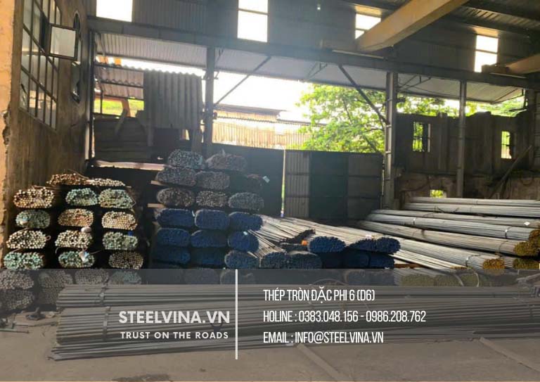 phân phối thép tròn đặc phi 6