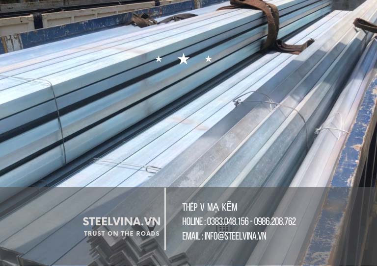 sản xuất thép V mạ kẽm nhúng nóng giá rẻ tại TpHcm