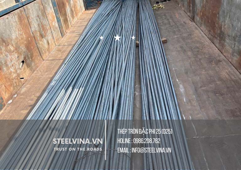 sắt thép tròn đặc phi 24 giá rẻ