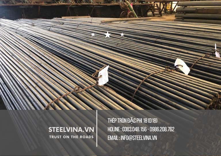 sắt tròn đặc phi 18