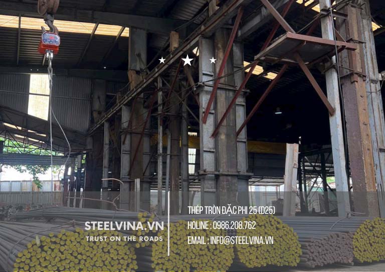 sắt tròn đặc phi 25