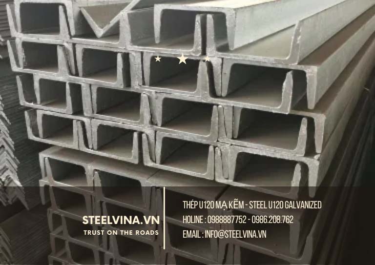 sắt u120 mạ kẽm