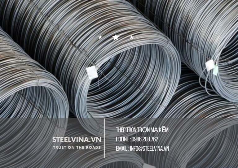 thép cuộn tròn trơn mạ kẽm