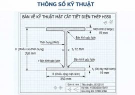 Thép Hình H350