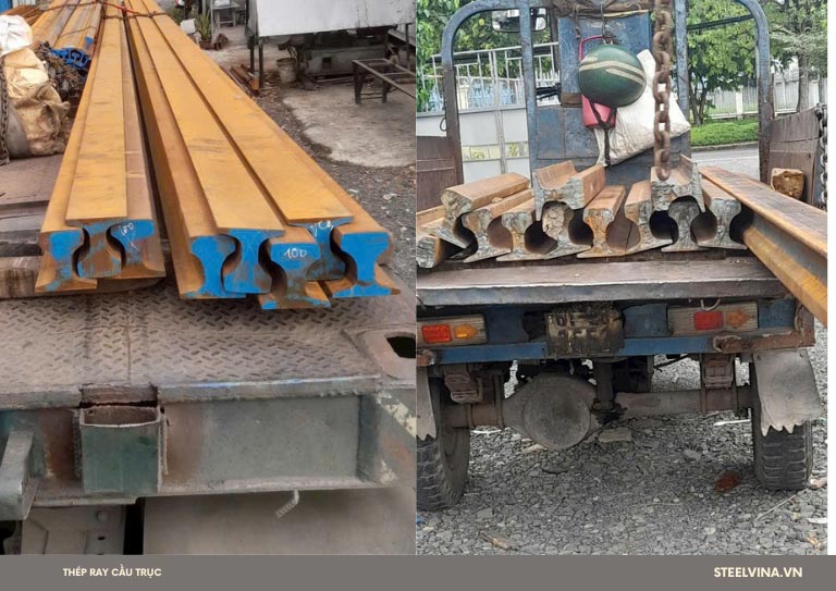 thép ray cầu trục