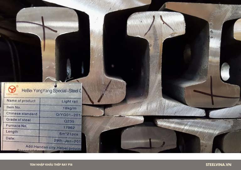 thép ray p18 là gì