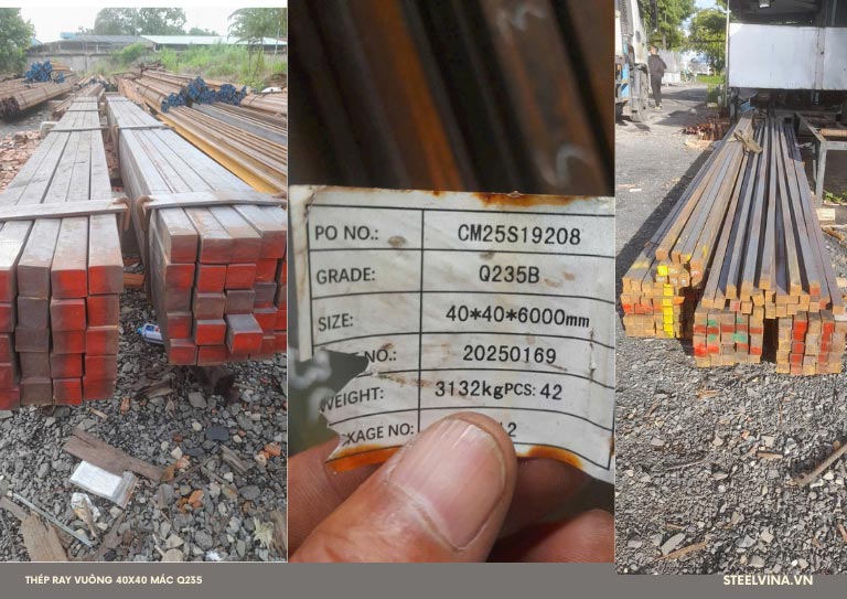 thép ray vuông