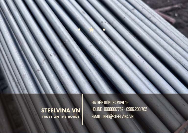 thép tròn trơn phi 16 giá rể tại tphcm