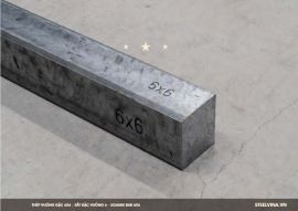 Thép Vuông Đặc 6x6