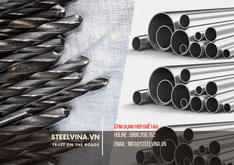 ứng dụng của thép chế tạo